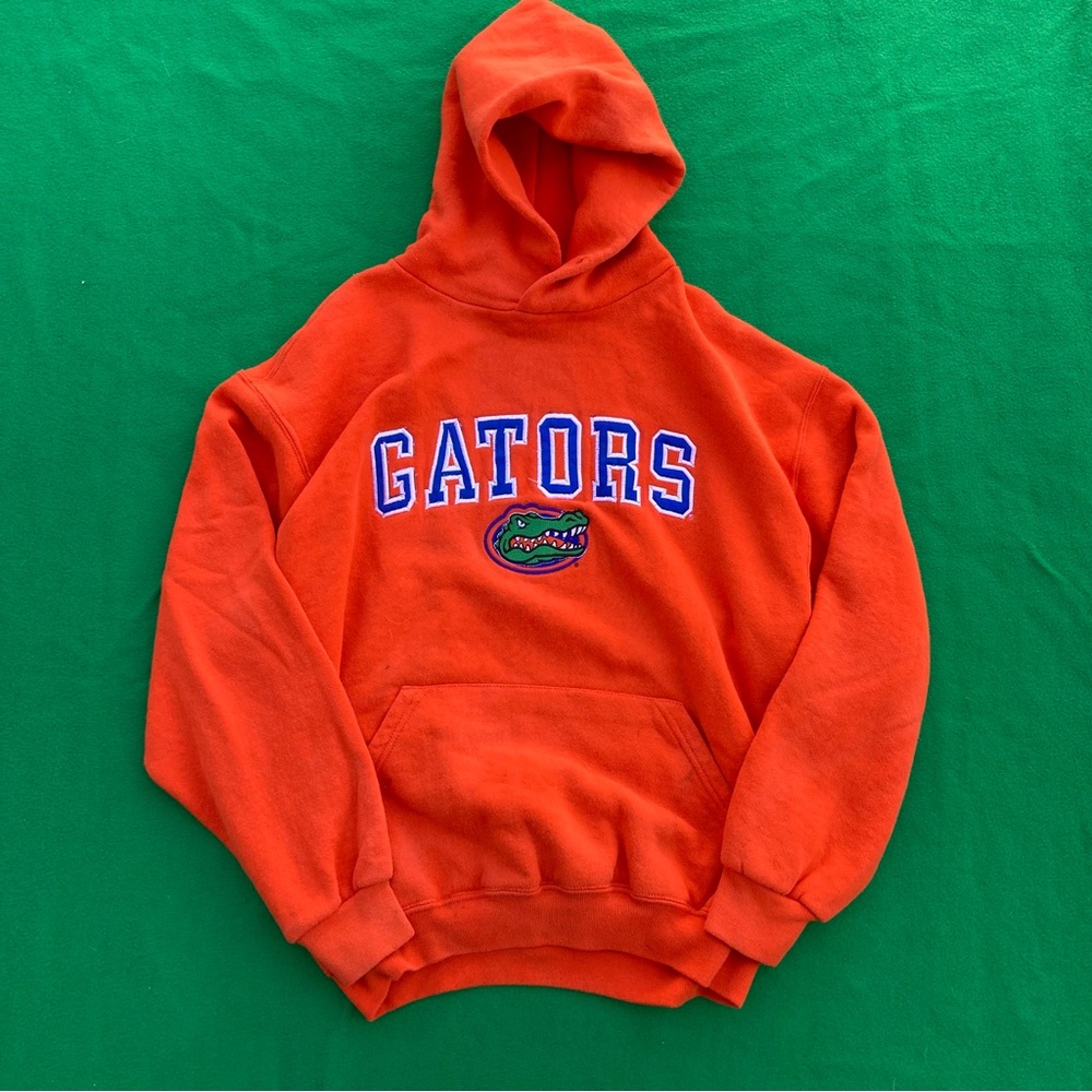 Florida gators orange hoodie Russell athletic mens M